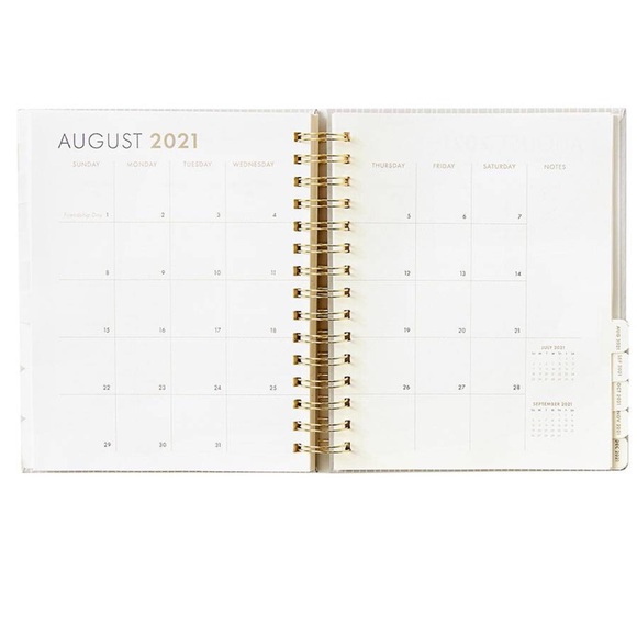 NWT 2021 Papersource Planner, Blush Stripe - Picture 5 of 11